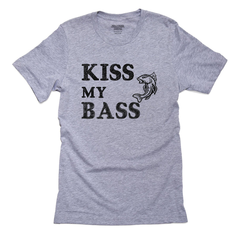 Hey Nice Bass Fishing T-Shirt, Framed Print, Pillow, Golf Towel