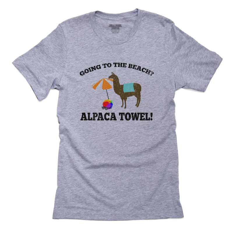Adventure? Alpaca Bag - Cool Alpaca Llama Graphic T-Shirt, Framed Print, Pillow, Golf Towel