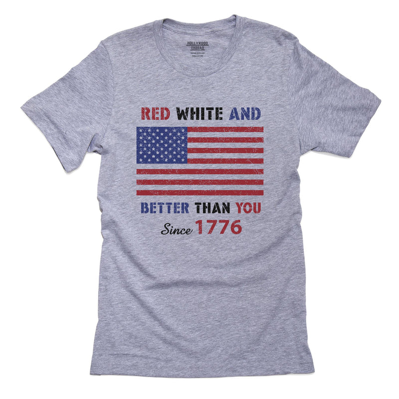Stars & Stripes - Large Print - Red White & Blue T-Shirt, Framed Print, Pillow, Golf Towel