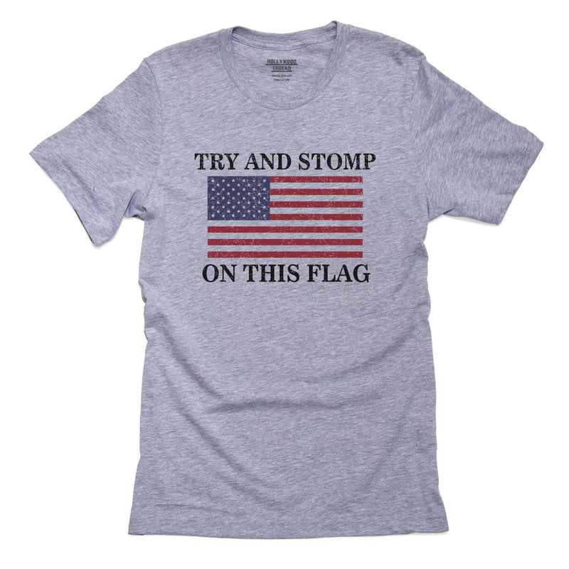US Flag in Heart Shape T-Shirt, Framed Print, Pillow, Golf Towel
