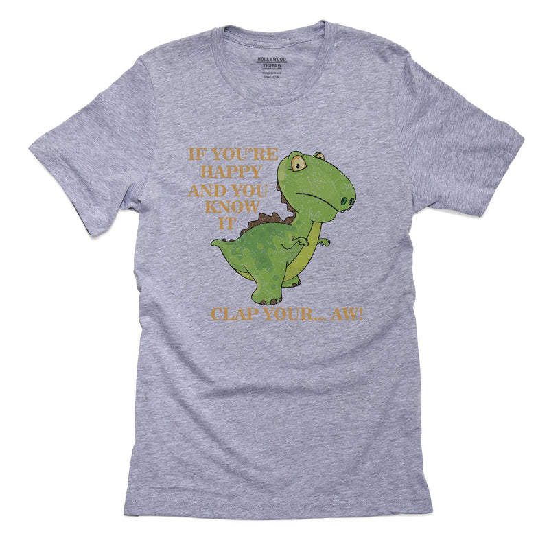 Herbivore Vegetarian Dinosaur T-Shirt, Framed Print, Pillow, Golf Towel