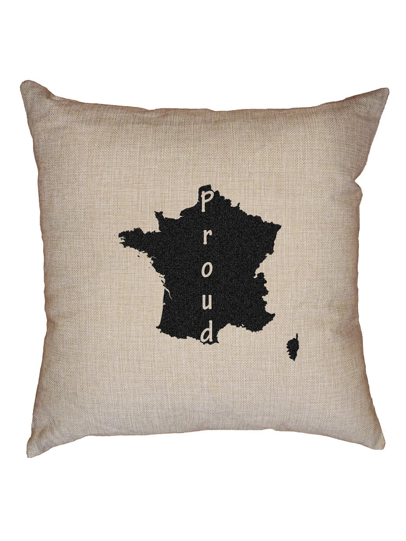 France Proud T-Shirt, Framed Print, Pillow, Golf Towel
